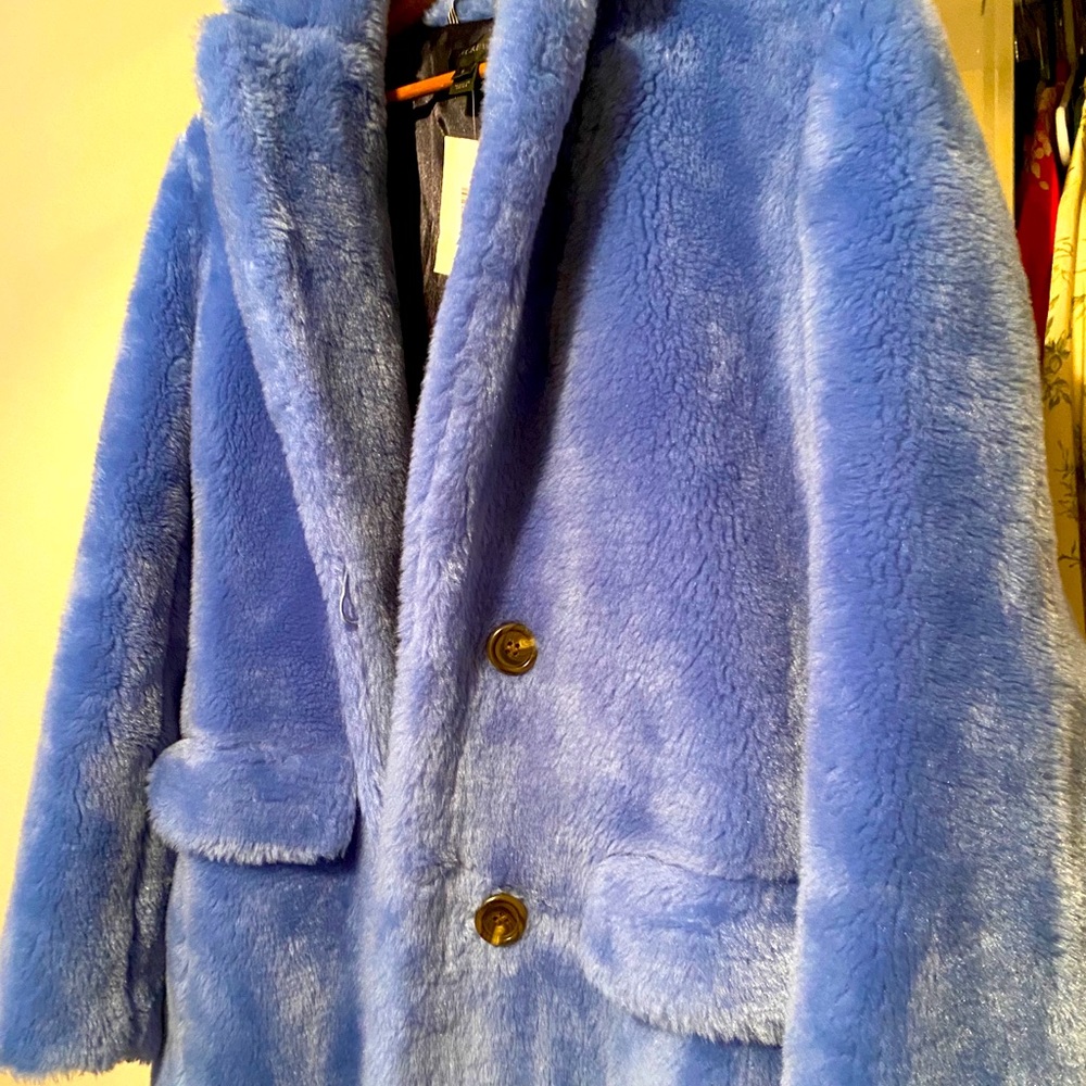 Faux fur jacket